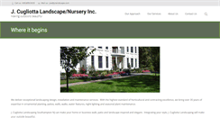 Desktop Screenshot of jcugliottalandscape.com