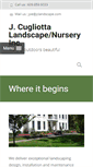 Mobile Screenshot of jcugliottalandscape.com